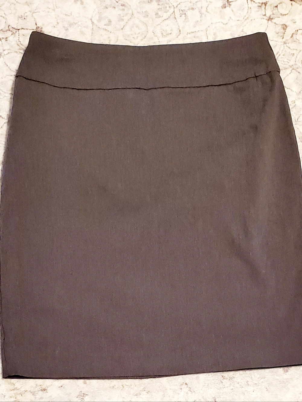 George Women's M Pull-on Skirt Dark Heather Gray